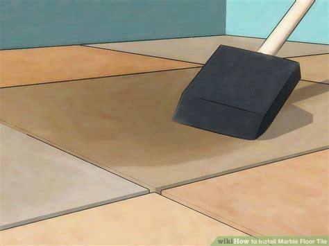 How to Install Marble Floor Tile (with Pictures) - wikiHow