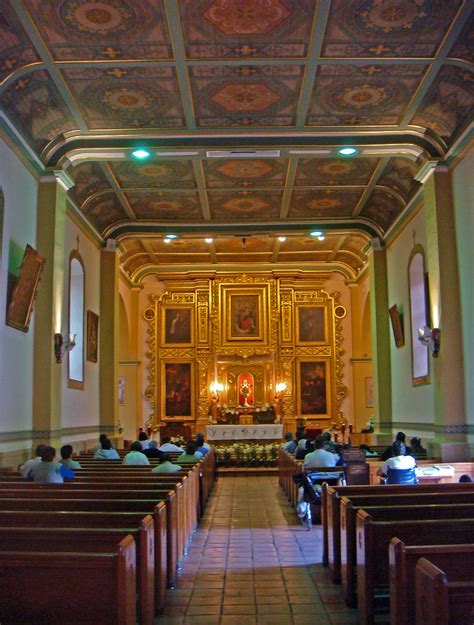 04e La Placita - Our Lady Queen of Angels Church - Interior (E) - a ...