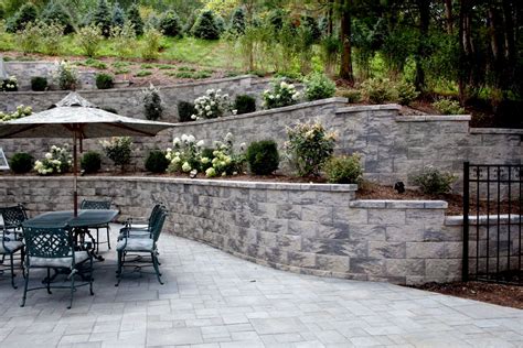 The Pleasing Aesthetics of Terraced Retaining Walls