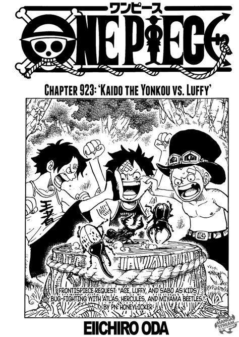 One Piece Manga Chapter 923 Review: Kiado - Otaku Orbit