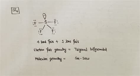 Sf4 Molecular Geometry