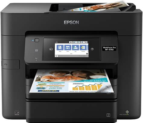 Epson Work Force Pro WF- 4740 Wireless All-in-One Color Inkjet Printer ...