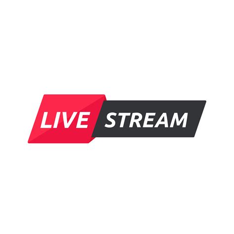 Live streaming symbol set Online broadcast icon The concept of live ...