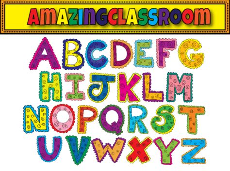 Free printable alphabet clipart - Clipartix