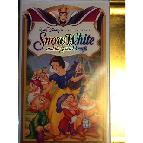 Snow White Seven Dwarfs ~ Disney Masterpiece Collection~ Classic VHS ...