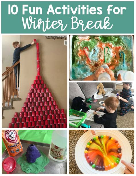 10 fun activities for winter break - Teaching Mama