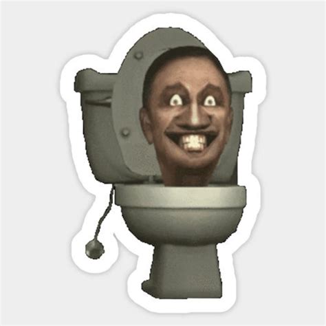 Skibidi Toilet Meme Sticker - Etsy