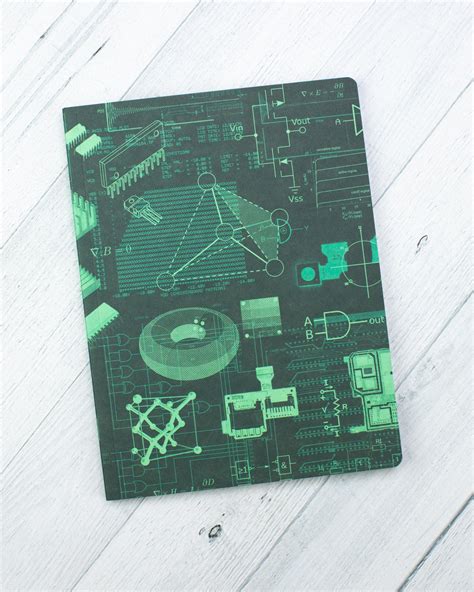 Electronic Engineering Notebook Dot Grid Journal Recycled - Etsy