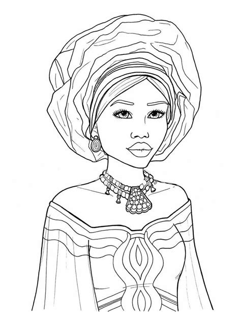 Free Printable African American Coloring Sheets