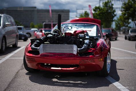 ZOOM-ZOOM, Here It Cummins! The Diesel Drift Mazda Miata | DrivingLine