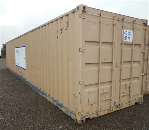 40' Steel Shipping Container / Storage Box / Sea Container | Five 40 Ft ...