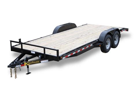 Deluxe 12000 GVWR Flatbed Utility Trailer Kaufman Trailers