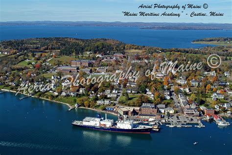 Aerial Photography of Maine