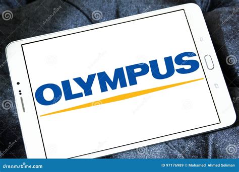 Olympus logo editorial stock image. Image of business - 97176989