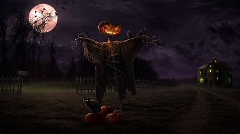 Scary Halloween Wallpaper Hd - WallpaperSafari