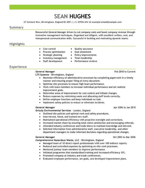 Expert Manager Resume Examples | Samples For 2022 | LiveCareer