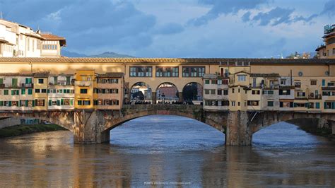 PONTE VECCHIO (Old Bridge) - A Famous Bridge in Florence