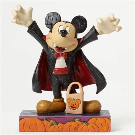 Jim Shore Disney Halloween Mickey Mouse Vampire 4046027 - Walmart.com ...