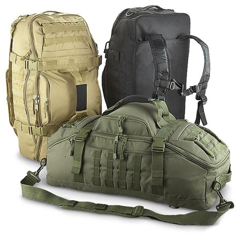 3-in-1 Military Tactical Gear Bag - 168001, Tactical Backpacks & Bags ...