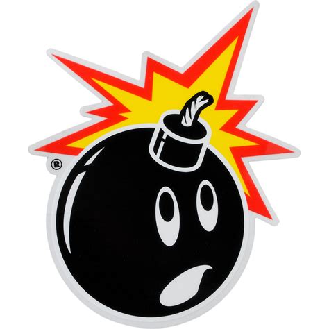 The Hundreds Adam Bomb Sticker from Zumiez