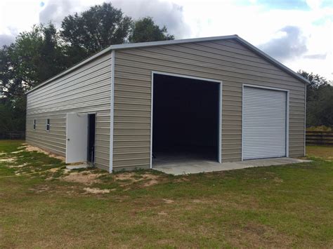 40x60 Garage - Central Florida Steel Buildings and Supply