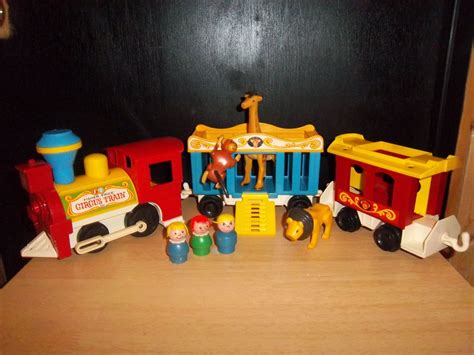 Vintage Fisher-Price CIRCUS TRAIN & ANIMALS by JennsHiddenJems ...