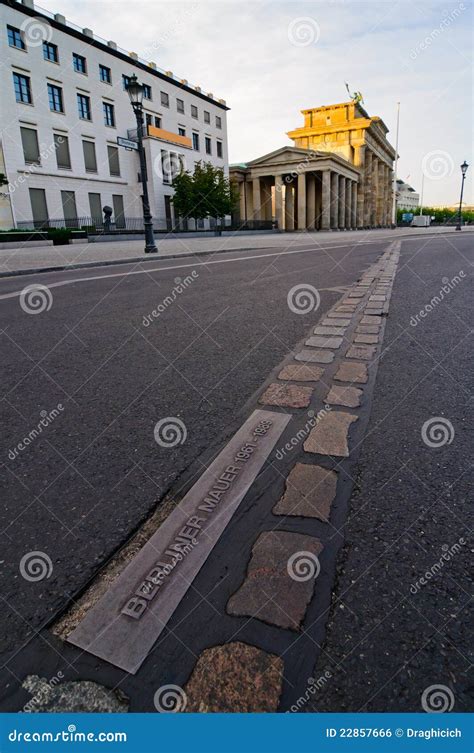 Berlin wall, germany stock photo. Image of landmark, wall - 22857666