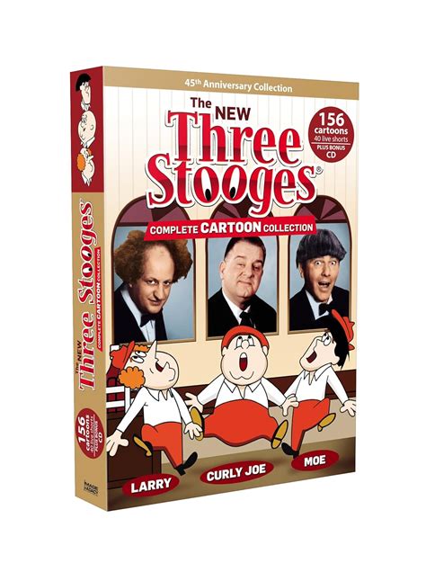 New Three Stooges: Complete Cartoon Collection [DVD] [Region 1] [NTSC ...