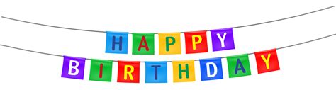 Free Birthday Banner Transparent, Download Free Birthday Banner ...