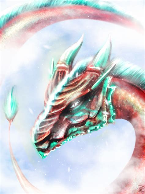 Flying Fantasy Dragon by iDaisan on DeviantArt