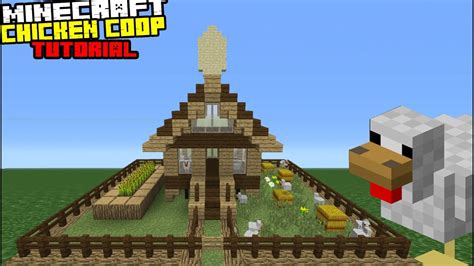 How To Build A Chicken Coop On Minecraft - Chicken Coop