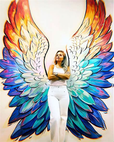 Pin by Liliana Cano on Almacenamiento rápido | Angel wings wall art ...