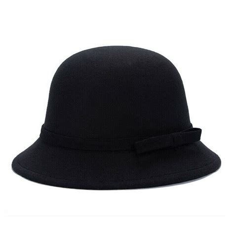 FOCUSNORM - Fashion Women Wool Hats Felt Cloche Vintage Trendy Cute ...