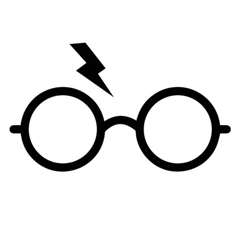 Harry Potter Glasses Decal Files cut files for cricut svg | Etsy