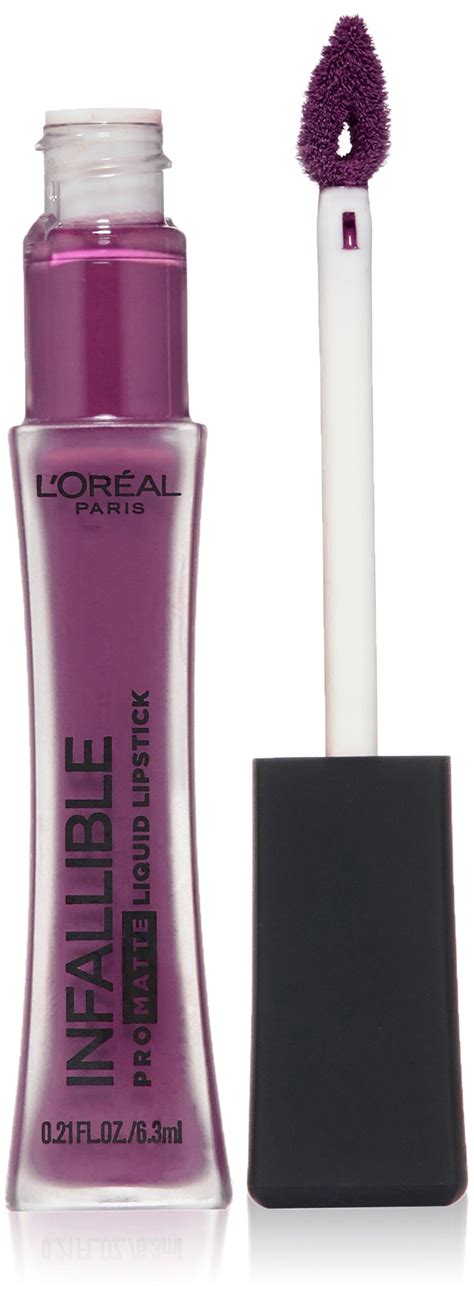 Amazon.com: L'Oréal Paris Infallible Pro-Matte Liquid Lipstick, Plum ...