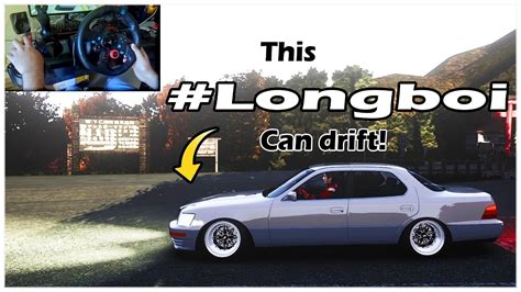 Early morning touge drift with Longboi || Lexus LS400 || Steering wheel ...