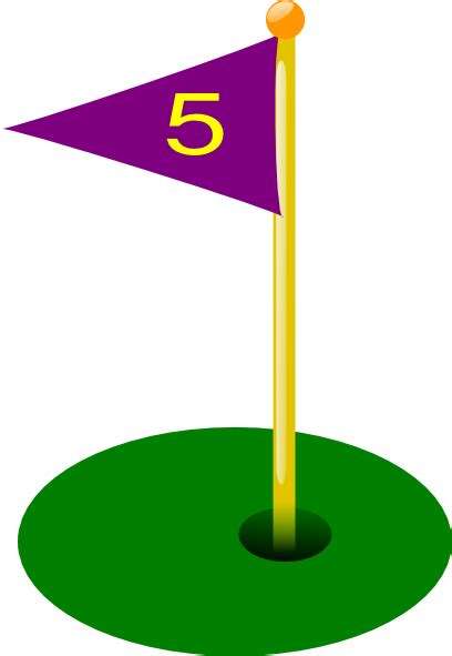 Golf flags clipart – Clipartix