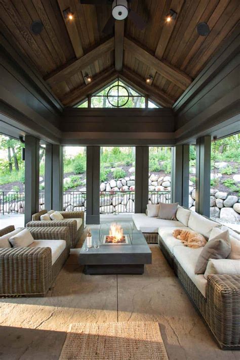 38 Amazingly cozy and relaxing screened porch design ideas