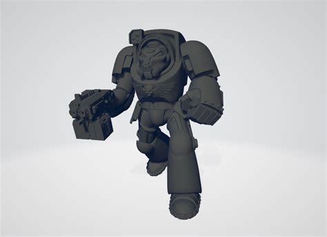 Free STL file Space Marine Terminators (WIP) 🛰・3D printing idea to ...