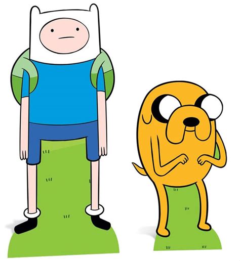 Finn und Jake aus Adventure Time Kartonausschnitt / Standee / Standup ...