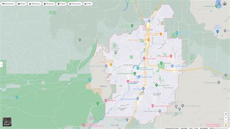 Bend Oregon Map - United States