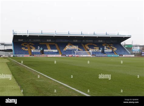 Mansfield Town FC home ground, The One Call Stadium in Mansfield ...