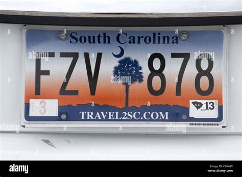 Licence plate south carolina hi-res stock photography and images - Alamy