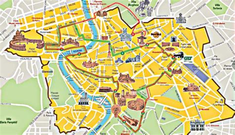 rome walking map - Yahoo Image Search Results | Voyage