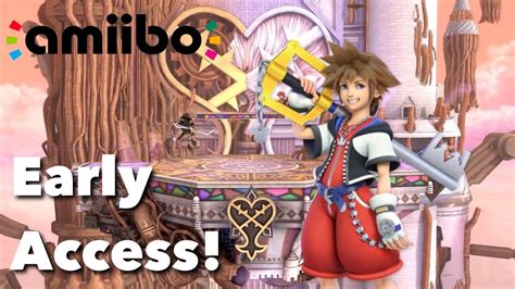 Sora amiibo early access! - Smash Bros Ultimate - YouTube