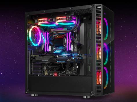 Rosewill ATX Mid Tower Gaming PC Computer Case with Dual Ring RGB LED ...