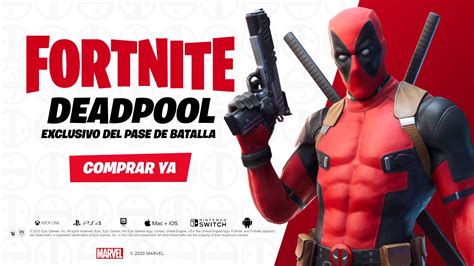 Cómo conseguir la skin de Deadpool en Fortnite...¡ya disponible!