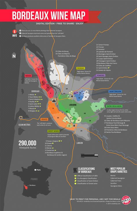 Learn about Bordeaux Wine Region (Map) | Wine Folly