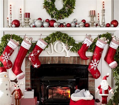 01 Inspiring Christmas Fireplace Decor Ideas | Χριστουγεννιάτικη ...