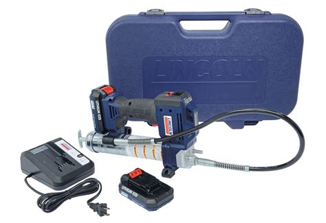 Lincoln 1884 PowerLuber 20 Volt Battery Powered Grease Gun with 36 ...